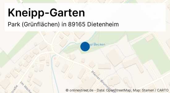 KneippGarten PfarrerBrunnerStraße in DietenheimRegglisweiler Park