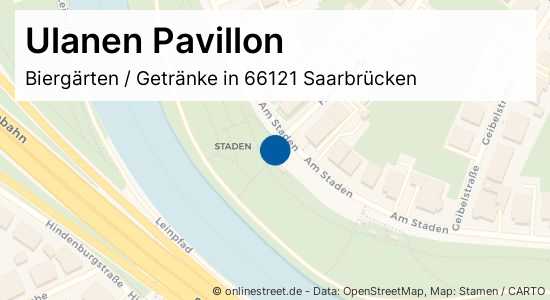 Ulanen Pavillon Am Staden in SaarbrückenSt Johann Biergärten, Getränke
