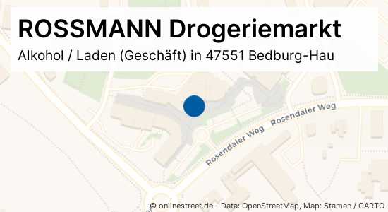 Rossmann Drogeriemarkt Klosterplatz In Bedburg Hau Schneppenbaum Alkohol Laden Geschaft