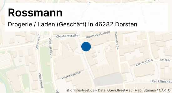 Rossmann Lippestrasse In Dorsten Altstadt Drogerie Laden Geschaft