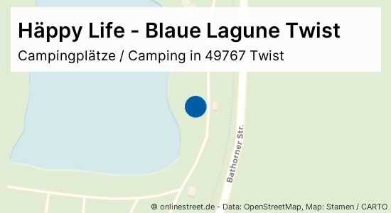 Lagune twist blaue camping Camping an
