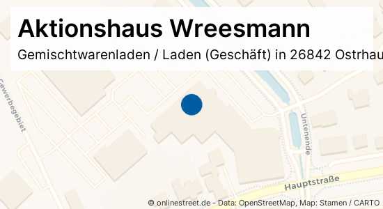 Aktionshaus Wreesmann Hauptstraße in Ostrhauderfehn Gemischtwarenladen