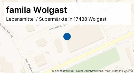famila Wolgast Wedeler Straße in Wolgast Lebensmittel, Supermärkte
