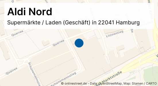 Aldi Nord Wandsbeker Marktstraße in HamburgWandsbek Supermärkte