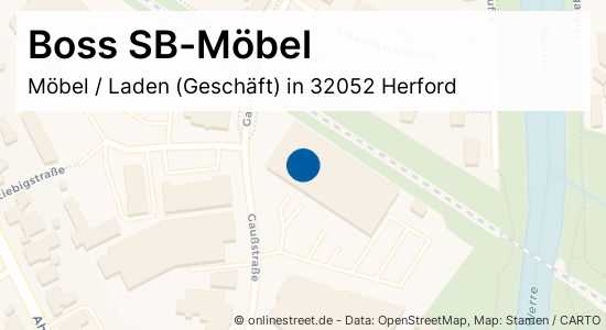 Boss SBMöbel Gaußstraße in HerfordInnenstadt Möbel, Laden (Geschäft)