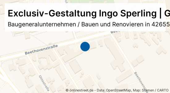 ExclusivGestaltung Ingo Sperling Gärtner Beethovenstraße in Solingen