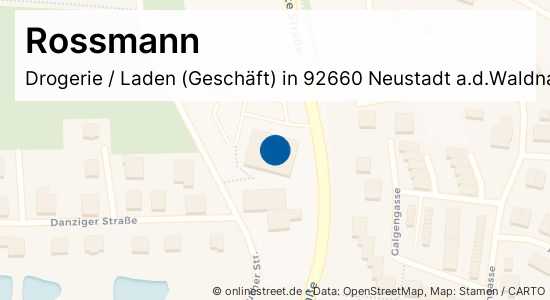 Rossmann Tirschenreuther Strasse In Neustadt A D Waldnaab Neustadt Drogerie Laden Geschaft