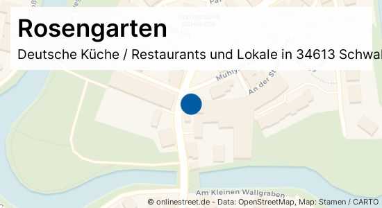 Rosengarten Muhlystraße in SchwalmstadtZiegenhain Deutsche Küche