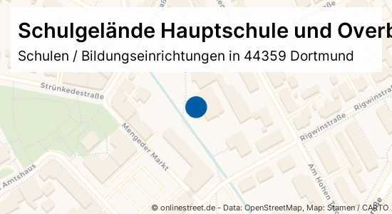 Schulgelände Hauptschule und Overbergschule Mengede Am Hohen Teich in