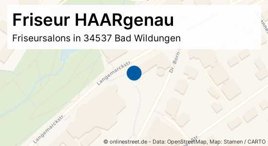 Friseur Haargenau Langemarckstrasse In Bad Wildungen Friseursalons