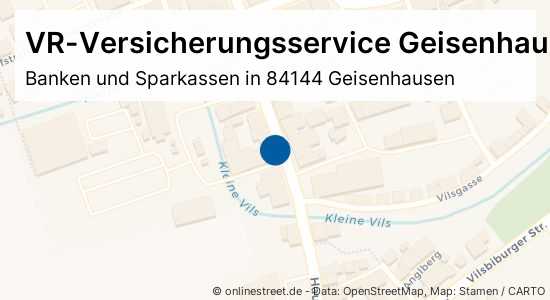 Vr Versicherungsservice Geisenhausen Vr Bank Isar Vils Eg Hauptstrasse In Geisenhausen Feldkirchen Banken Und Sparkassen