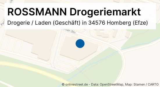 Rossmann Drogeriemarkt August Vilmar Strasse In Homberg Efze Drogeriewaren