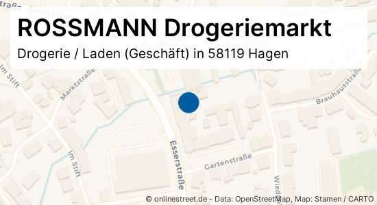 Rossmann Drogeriemarkt Esserstrasse In Hagen Hohenlimburg Drogeriewaren