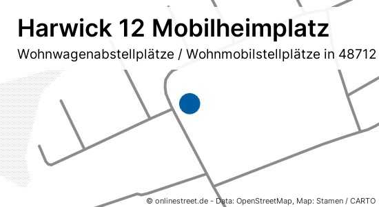 Harwick 12 Mobilheimplatz Harwick in Gescher: Wohnwagenabstellplätze