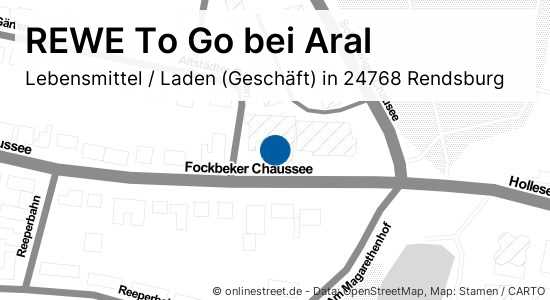 REWE To Go bei Aral Fockbeker Chaussee in Rendsburg: Lebensmittel