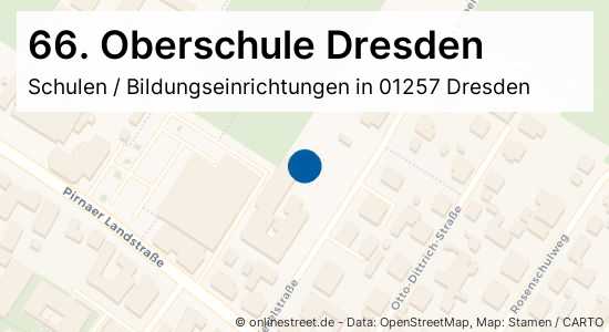 66. Oberschule Dresden Dieselstraße in DresdenLeuben Schulen