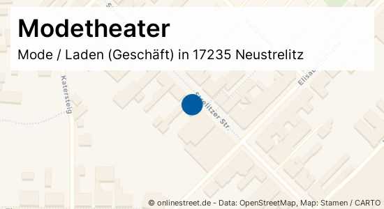 Modetheater Strelitzer Strasse In Neustrelitz Mode Laden Geschaft