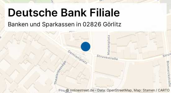 Deutsche Bank Filiale Demianiplatz In Gorlitz Innenstadt Banken Und Sparkassen