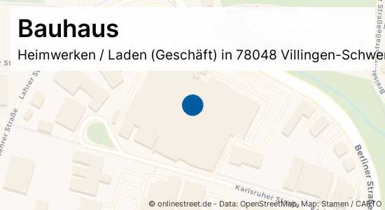 Bauhaus Berliner Straße in VillingenSchwenningenVillingen Heimwerken