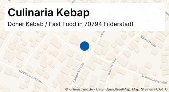 Culinaria Kebap Lange Strasse In Filderstadt Sielmingen Doner Kebab Fast Food