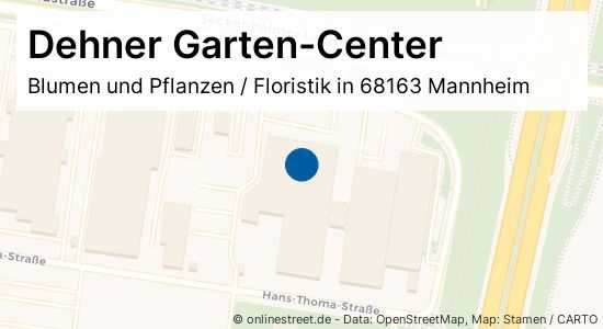 Dehner GartenCenter Seckenheimer Landstraße in MannheimNeuostheim
