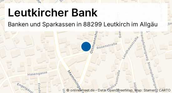 Leutkircher Bank Ottmannshofer Strasse In Leutkirch Im Allgau Leutkirch Banken Und Sparkassen