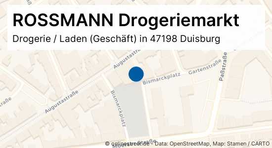 Rossmann Drogeriemarkt Bismarckplatz In Duisburg Alt Homberg Drogeriewaren