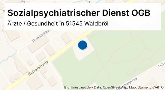 Sozialpsychiatrischer Dienst OGB Kaiserstraße In Waldbröl: Ärzte ...