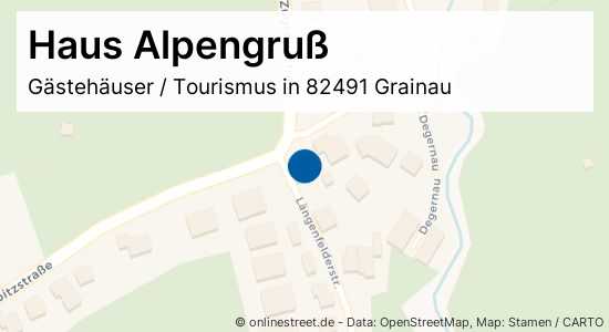 Haus Alpengruss Langenfelderstrasse In Grainau Schmolz Gastehauser Tourismus