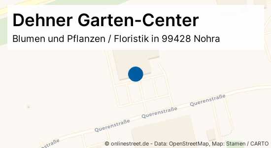 Dehner GartenCenter Querenstraße in NohraUlla Blumen und Pflanzen