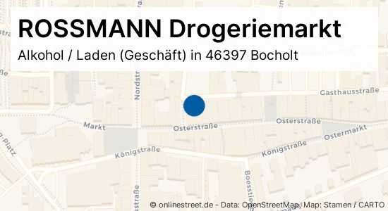 Rossmann Drogeriemarkt Osterstrasse In Bocholt Alkohol Laden Geschaft