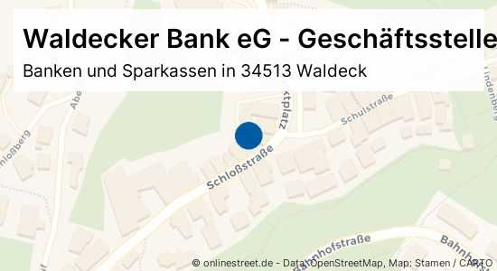 Waldecker Bank Eg Geschaftsstelle Waldeck Marktplatz In Waldeck Banken Und Sparkassen