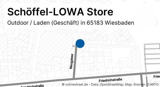 Schöffel-LOWA Store in Outdoor, Laden