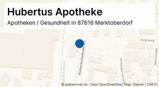Hubertus Apotheke Ruderatshofener Strasse In Marktoberdorf Apotheken