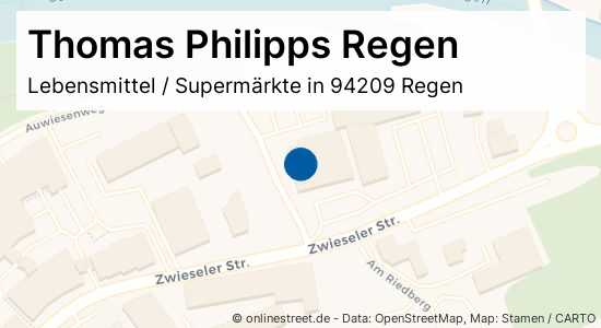 Thomas Philipps Sonderposten Zwieseler Strasse In Regen Lebensmittel Supermarkte