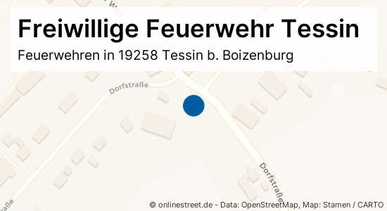 Freiwillige Feuerwehr Tessin Dorfstraße In Tessin B. Boizenburg-Tessin ...