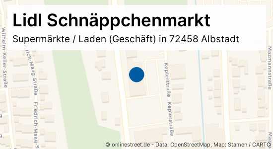 Lidl Schnäppchenmarkt Truchtelfinger Straße in AlbstadtEbingen