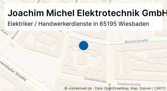 Joachim Michel Elektrotechnik GmbH Blücherstraße In Wiesbaden ...