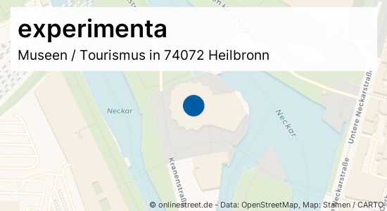 experimenta ExperimentaPlatz in HeilbronnHeilbronnInnenstadt Museen