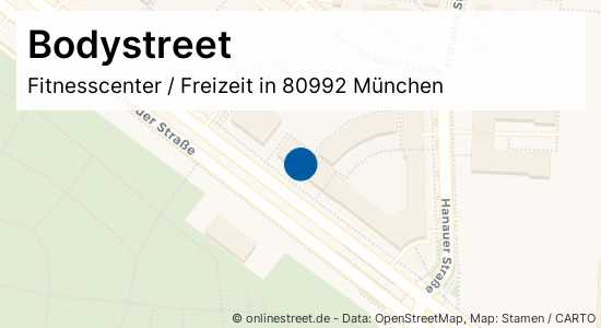 Bodystreet Dachauer Straße in MünchenAlt Moosach Fitnesscenter, Freizeit