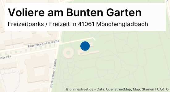 Voliere am Bunten Garten Bettrather Straße in Mönchengladbach