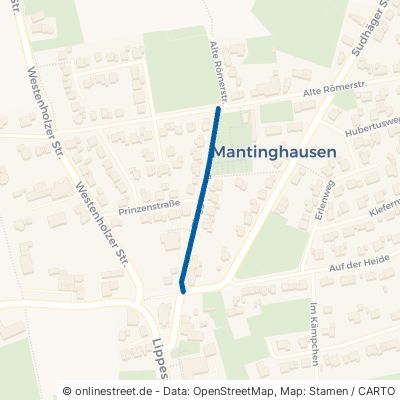 Plaggenweg Salzkotten Mantinghausen 