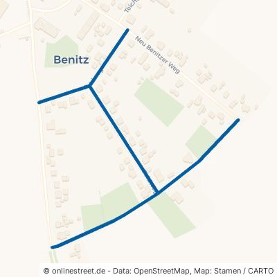 Feldweg Benitz 