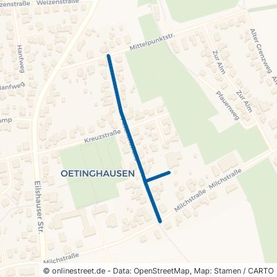 Fasanenstraße Hiddenhausen Oetinghausen 