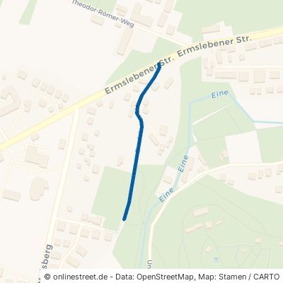Emslebener Straße Aschersleben 