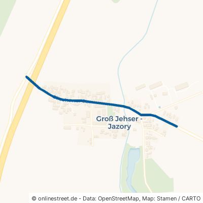 Gliechower Straße Calau Groß Jehser 