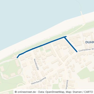 Duhner Strandstraße Cuxhaven Duhnen 