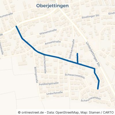 Leintelstraße Jettingen Oberjettingen 