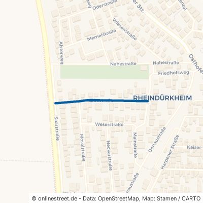 Elbestraße Worms Rheindürkheim 