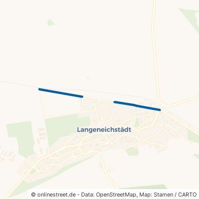 Barnstedter Weg Mücheln Langeneichstädt 